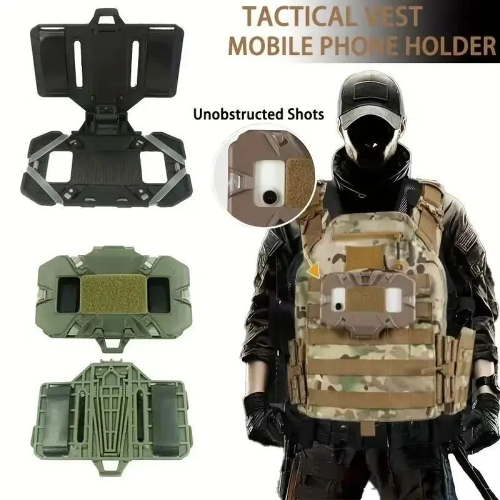 Tactical MOLLE Vest Phone Hold - огляд і ціна Mobile Tech Accessories