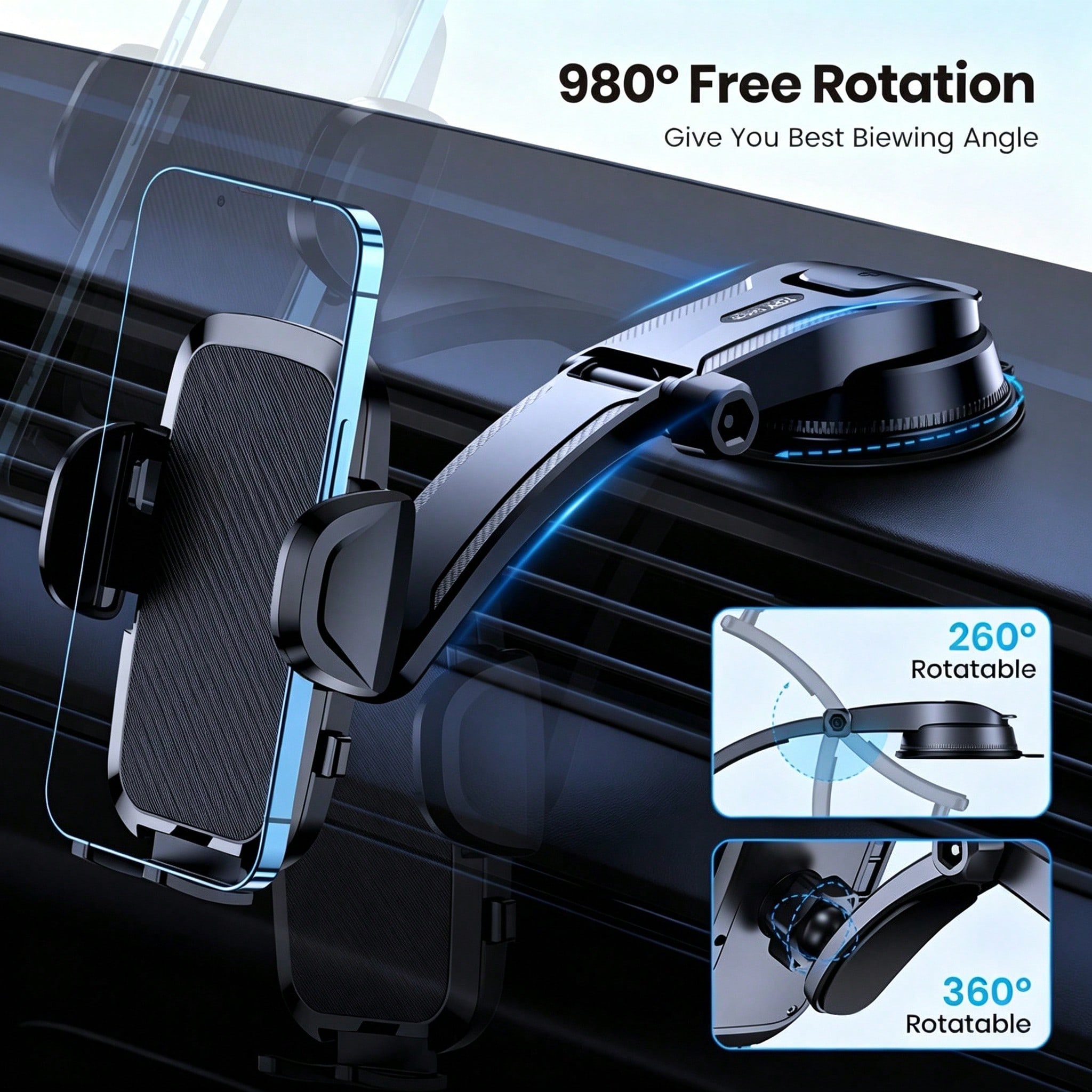 Car Phone Holder Mount, Upgrad - огляд і ціна Mobile Tech Accessories