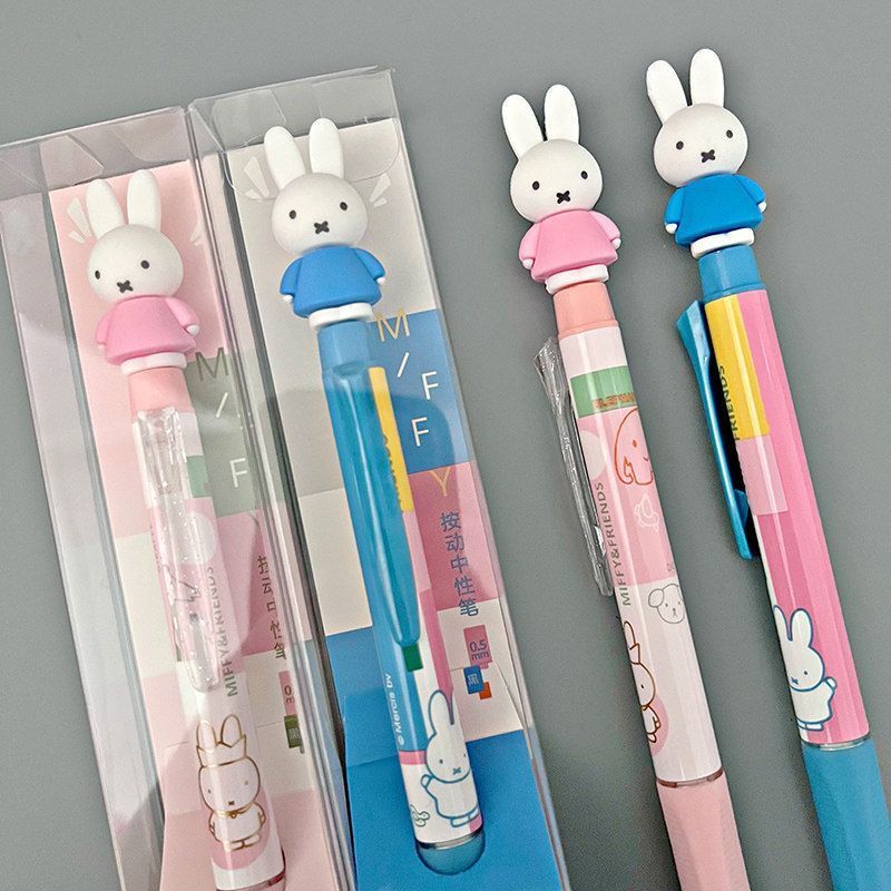 Anime Miffy Press Gel Pen Blac - огляд і ціна Kawaii Tech Accessories