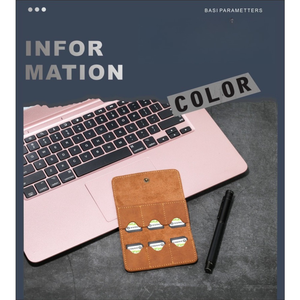 Memory Card Case Pu Leather Mu - огляд і ціна Mobile Tech Accessories