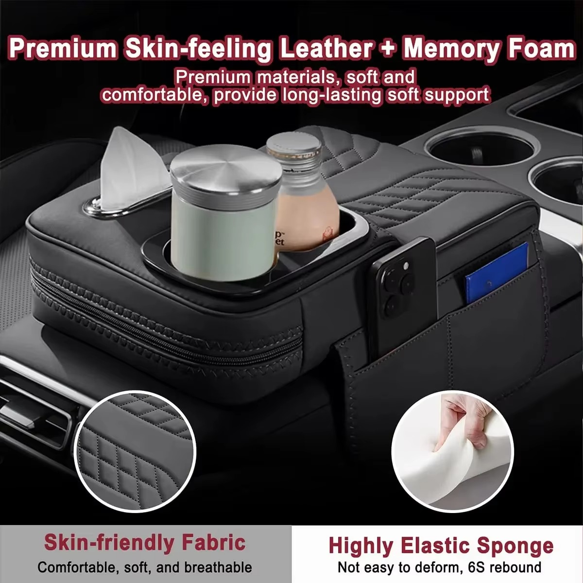 Car Armrest Box Heightening Pa - огляд і ціна Tech Car Accessories