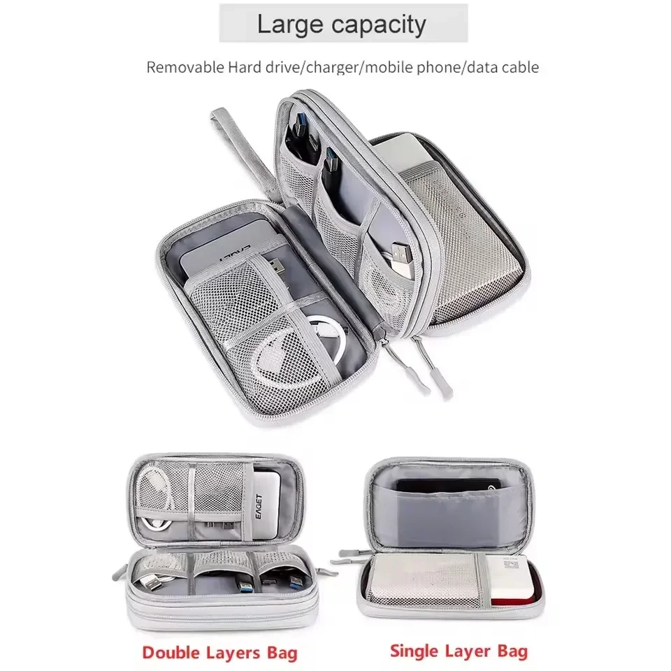 Travel Cable Bag Portable Digi - огляд і ціна Tech Accessories Case