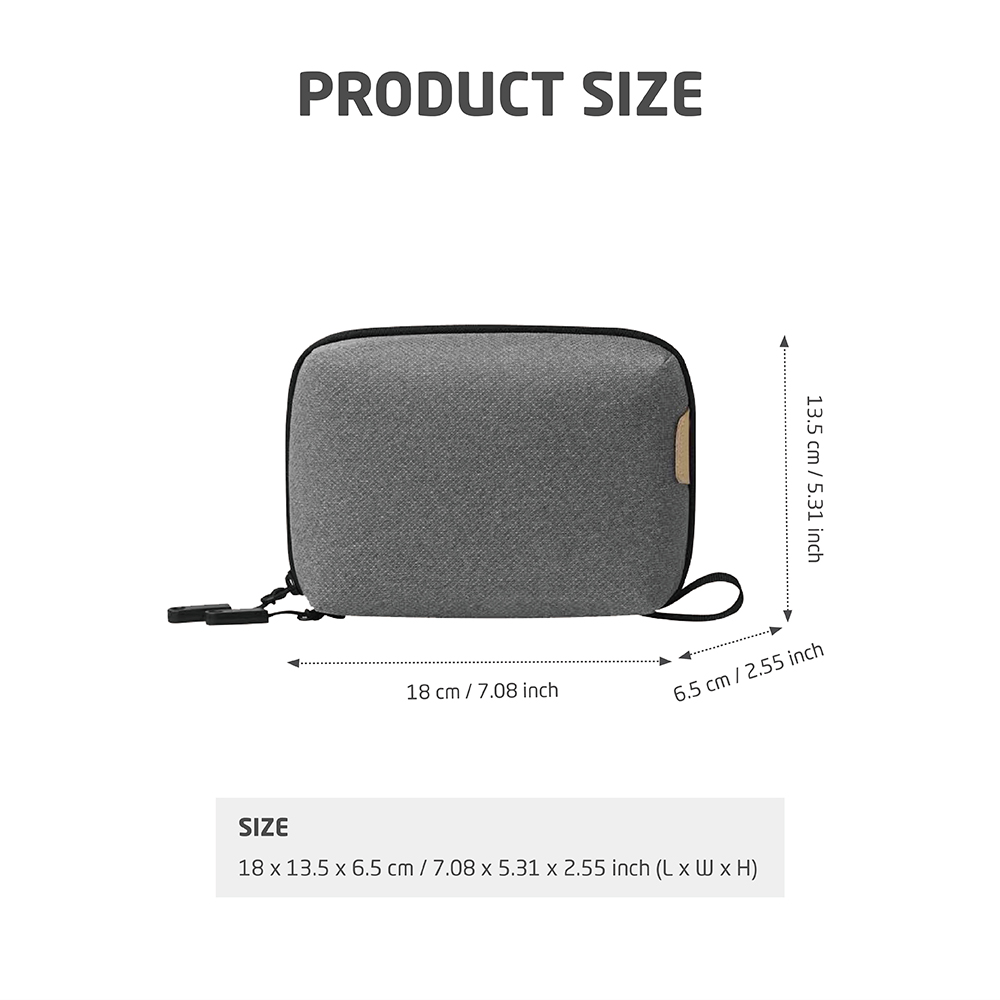 Large Capacity Tech Organizer  - огляд і ціна Tech Accessories Travel Organizer Pouch
