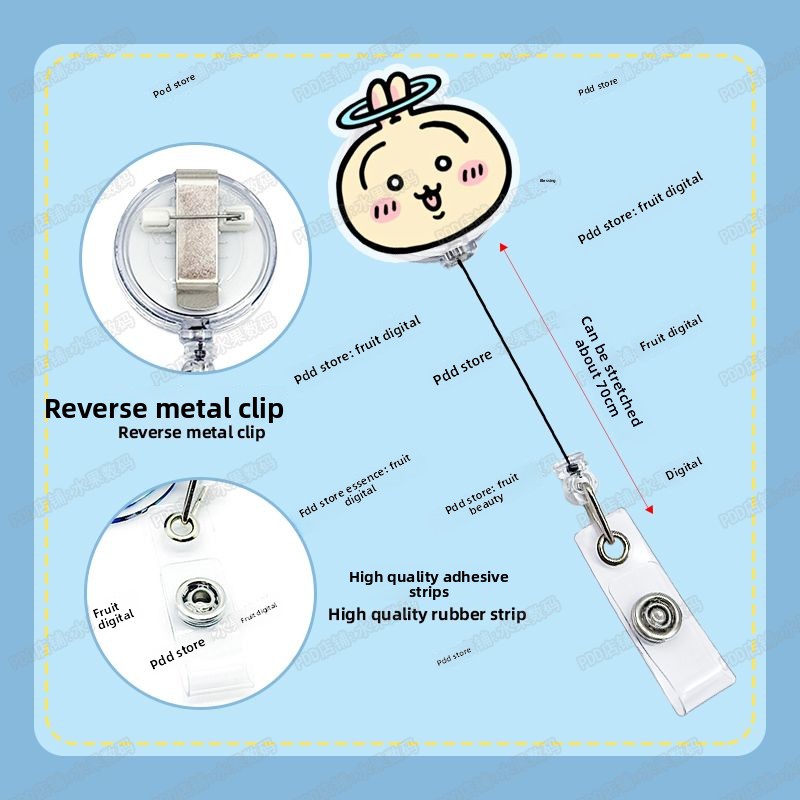 jiyi Retractable Badge Reel Ka - огляд і ціна Kawaii Tech Accessories