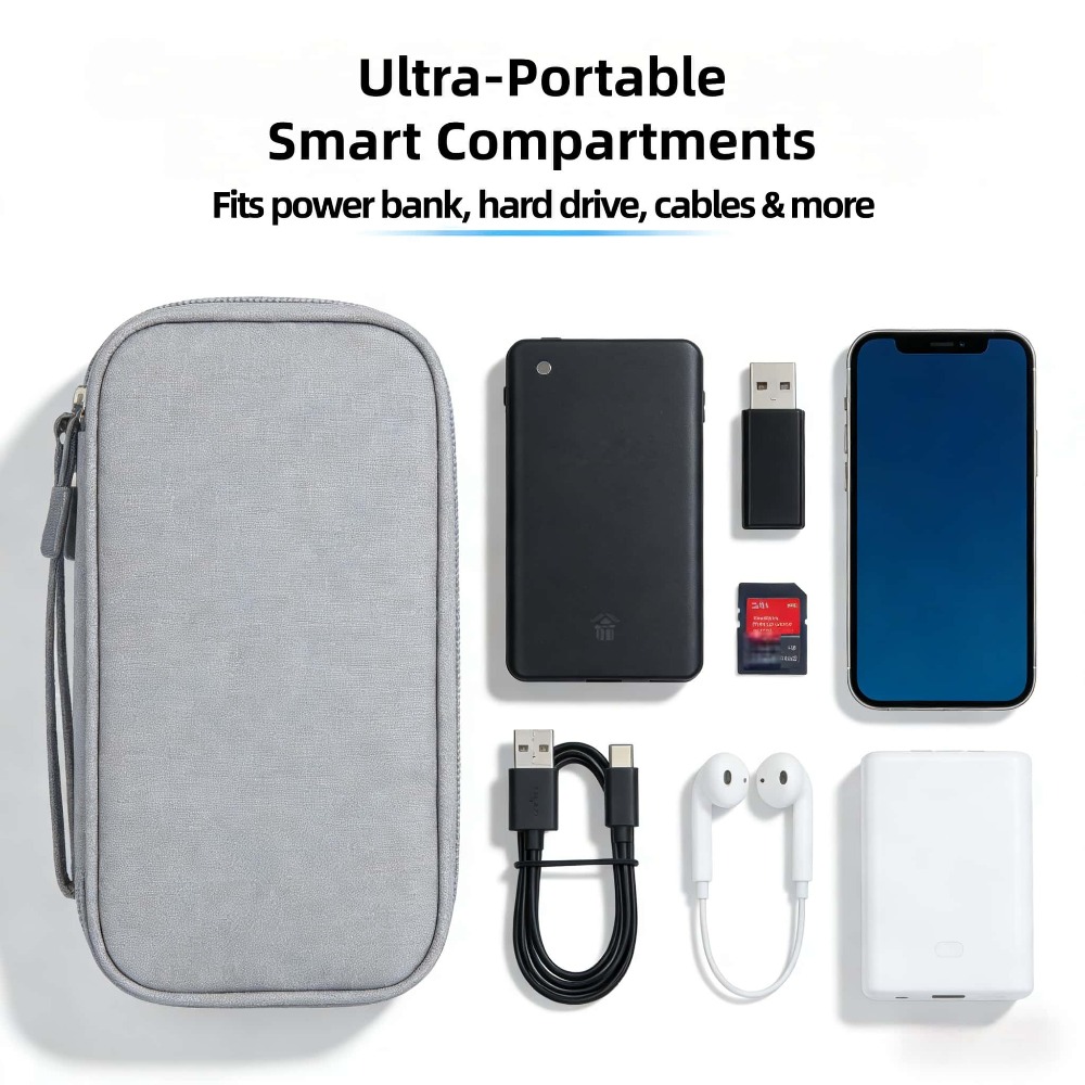 Electronics Organizer Case Por - огляд і ціна Tech Accessories Case