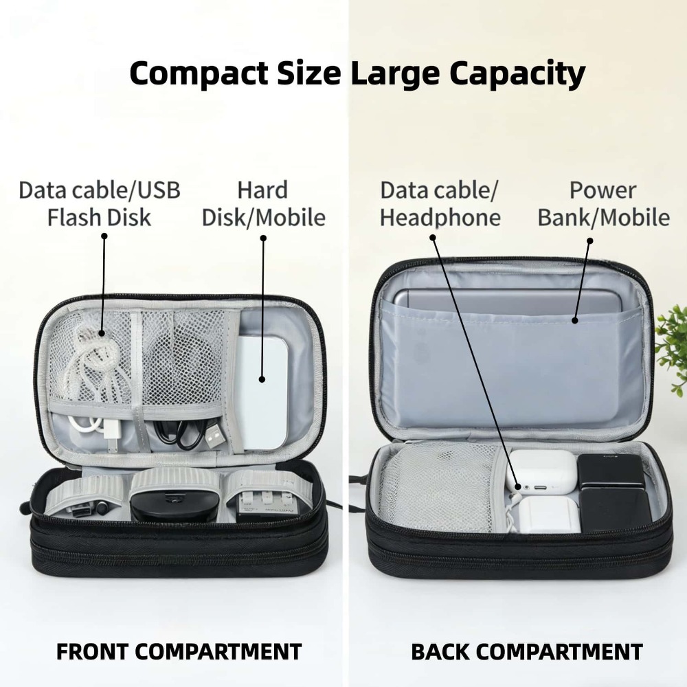 Electronics Organizer Case Por - огляд і ціна Tech Accessories Case
